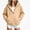 Beige, variant on DJDLJWCJ Boys Full Zipper Hoodies Long Sleeve Warm Solid Color Hooded Sweatshirt for Boys Zip Up Jacket Red Size 5T