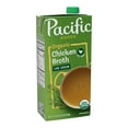 thumbnail image 3 of (4 pack) Pacific Foods Low Sodium Organic Free Range Chicken Broth, 32 oz Carton, 3 of 12