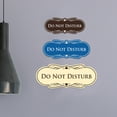 thumbnail image 2 of Designer Do Not Disturb Sign (Navy Blue / White) - Small, 2 of 5