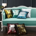 thumbnail image 2 of Mainstays Reversible Sequin Birthday Decorative Throw Pillow 17" x 17", Multiple Colors and Patterns, 2 of 3