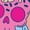 DESERT PINK, variant on Instant Message - Skull Ice Cream - Youth Girls Fitted Short Sleeve T-Shirt