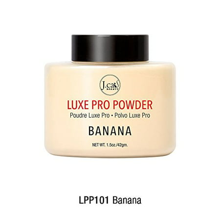 J.Cat Luxe Pro Powder 4 Shades Face Oil Control (Best Oil Control Powder)