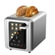 thumbnail image 1 of WHALL® tostador de visualización táctil de 2 rebanadas, tostadoras digitales de acero inoxidable, 6 tipos de pan y 6 ajustes de sombra, tostador inteligente con ranuras extra anchas con bagel,, 1 of 5