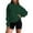 A-Green232, variant on Bibifish Womens Hoodies Casual Solid Color Basic Hooded Sweatshirts With Pockets Soft Comfy Long Sleeve Daily Wear Hooded Pullover Tops