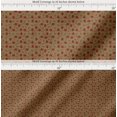 thumbnail image 2 of Soimoi Cotton Voile Fabric Dot,Floral & Strawberry Fruits Decor Fabric Printed Yard 56 Inch Wide, 2 of 7