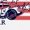WHITE, variant on Cars - Lightning McQueen Stars and Stripes - Juniors Cropped Graphic T-Shirt
