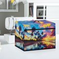 thumbnail image 5 of HELLHERO Sewing Machine Protective Cover Palm Trees Pattern Soft Waterproof Dustproof Protector Women Gifts, 5 of 8
