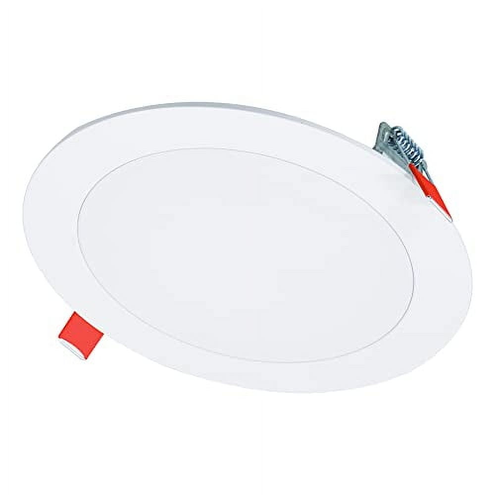 Halo 6" inch Recessed Canless LED Ceiling Light Direct Mount, White