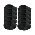 thumbnail image 5 of 10 Pieces Golf Iron Headcovers PU Iron Protective Headcover Golf Head Covers L Size Black, 5 of 8
