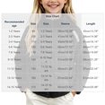 thumbnail image 3 of Zpanxa Girls Fleece Jacket Spliced Quilted Jacket Sleeves Stand Collar Zip Up Warm Outerwear, 3 of 5