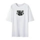 thumbnail image 2 of Camiseta de manga corta para mujer, cuello redondo, ajuste holgado, informal, elástica, moda de verano, camiseta básica para deportes, calle, viajes, senderismo S Yinane Camiseta para mujer, 2 of 8