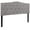 Light Gray, variant on Flash Furniture Cambridge Adjustable Tufted Upholstered Full Size Headboard, White