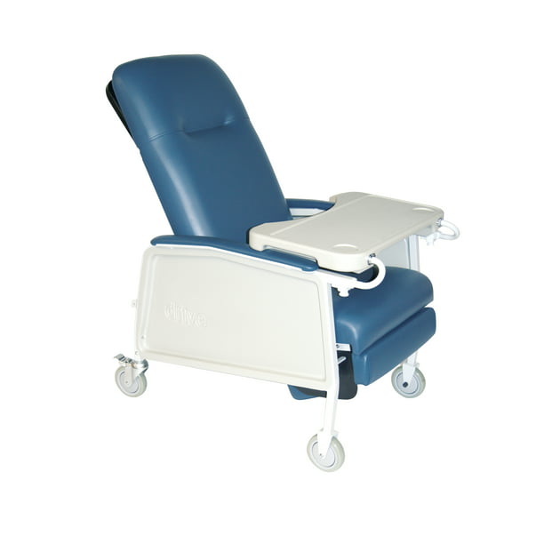 Drive Medical 3 Position Geri Chair Recliner, Blue Ridge