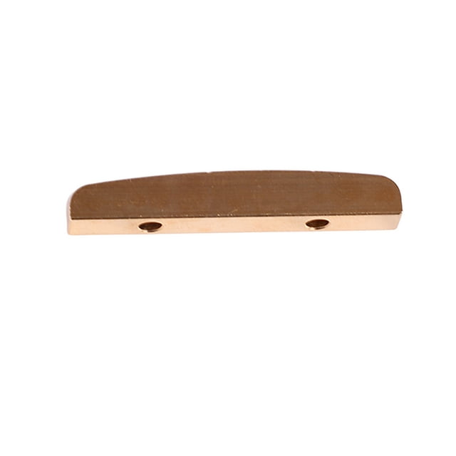 Brass Nut, Bass Brass Nut Compact Durable For String Instrument GL230 4 String,GL231 6 String,GL232 12 String
