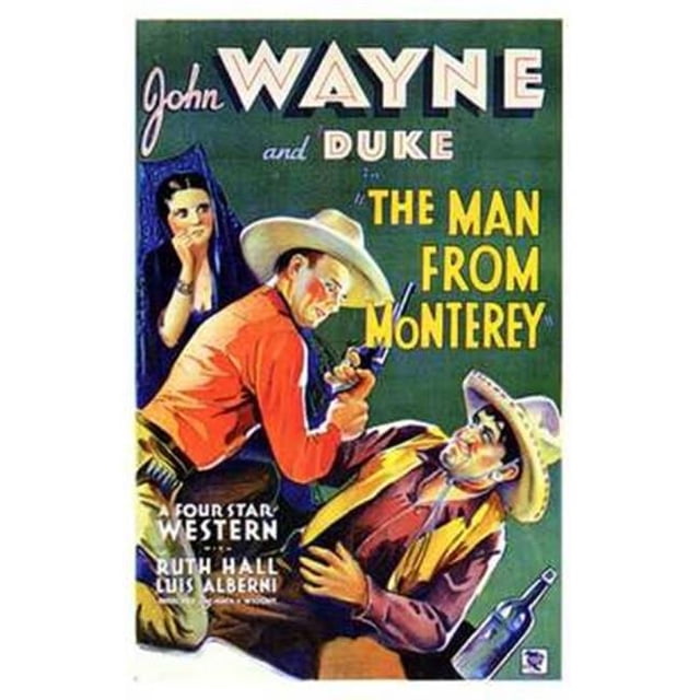 Posterazzi MOV200184 Man From Monterey Movie Poster - 11 x 17 in.