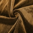 thumbnail image 6 of Lovskoo 2024 Womens Velvet Dress V-Neck Long Sleeve Oversized Mini Party Cocktail Boyfriend Dress Gold, 6 of 6