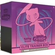 Pokemon TCG: Sword & Shield - Fusion Strike Elite Trainer Box - Mew [Card Game, 2 Players]
