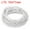 Pure White, variant on 11 Yards 1mm Round Leather Cord Lacing String for DIY Crafts, Black