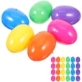 thumbnail image 4 of 50 huevos de Pascua vacíos, juguetes de plástico rellenables., 4 of 8