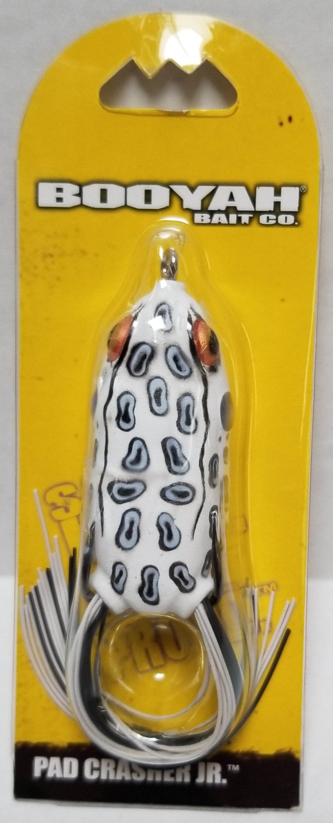BOOYAH Pad Crasher Jr Hollow Body Frog Albino 2" 1/4 oz. - Walmart.com ...