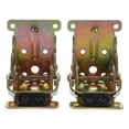 thumbnail image 1 of 2pcs Folding Table Hinges Heavy Duty Foldable Self Locking Hinges 90 Degree Hinges for Furniture, 1 of 5