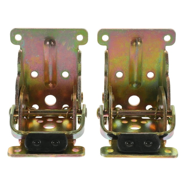 2pcs Folding Table Hinges Heavy Duty Foldable Self Locking Hinges 90 Degree Hinges for Furniture