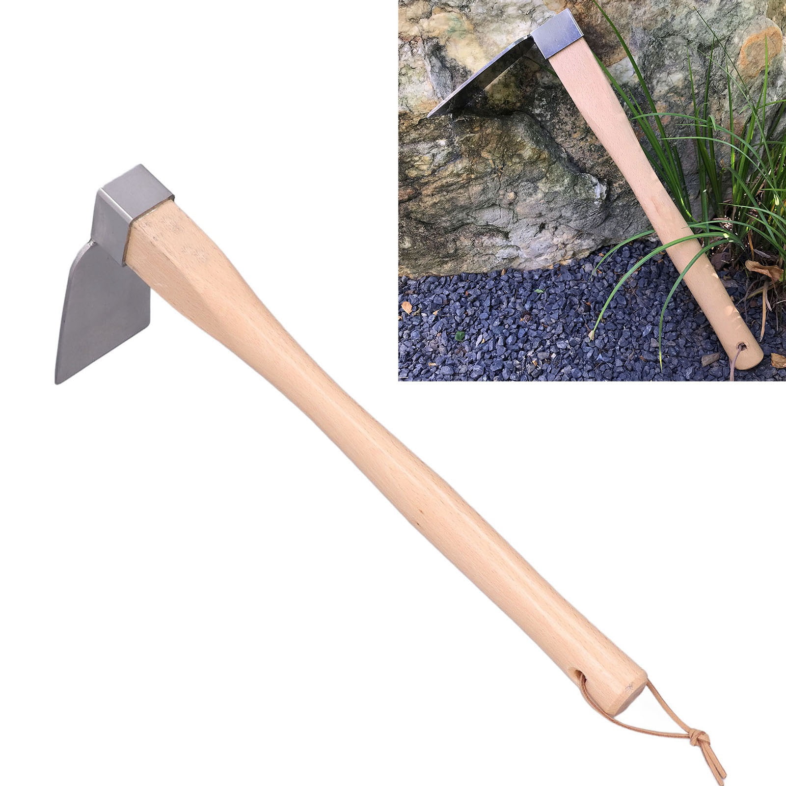 Cergrey Grubbing Hoe Simple Practical Fine Workmanship Small Volume