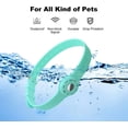 thumbnail image 4 of Soporte para collar Airtag para perros, collar Airtag para gatos con 1 protector de pantalla HD, collares de silicona suave para gatos de 9 a 19,5 pulgadas, perros pequeños y cachorros, compatible con, 4 of 5