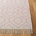 thumbnail image 6 of SAFAVIEH Montauk Lars Geometric Cotton Runner Rug, Pink/Ivory, 2'3" x 7', 6 of 10