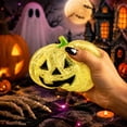 thumbnail image 5 of UALSRZL Halloween Pumpkin Squeeze Toys, Slow Rise Glitter Dumpling Squishies, Cute Pumpkins Stress Ball Gifts for Adults Anxiety Relief Office, Gold, 5 of 8