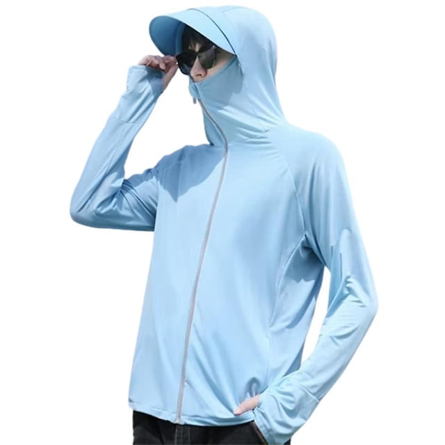 Vêtements de Protection Solaire en Fibre de Polyester Veste de Sport Pliable pour Protection Solaire