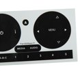 thumbnail image 4 of Radio Stereo Worn Peeling Button Repair Kit Decals Stickers For Fiat 500 2011-16, 4 of 8
