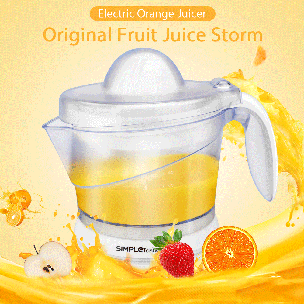 SimpleTaste Electric Citrus Juicer Lemon Orange Grapefruit Juice