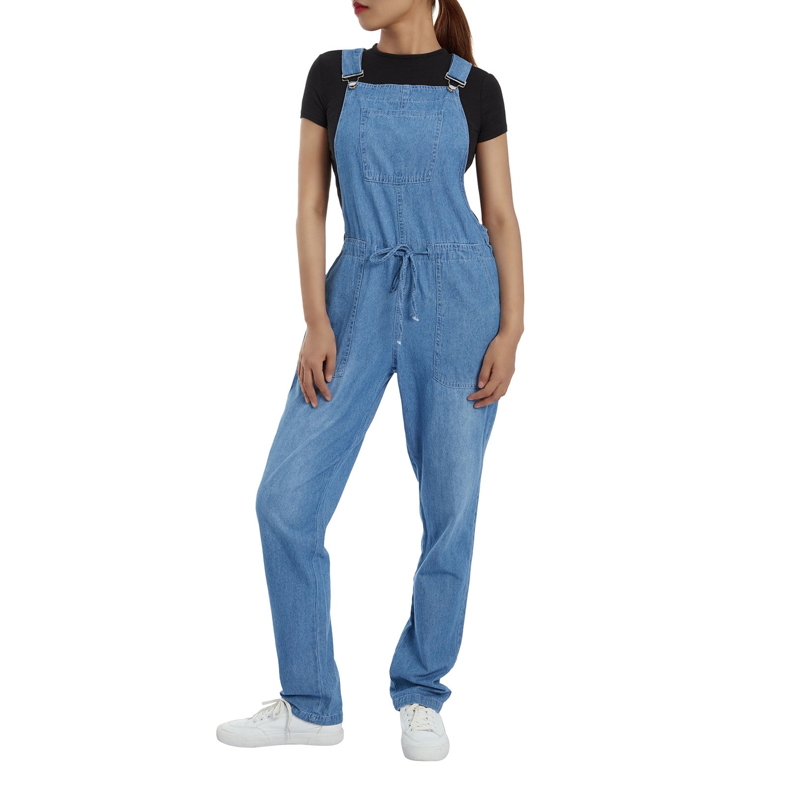 insulated denim bib overalls