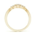 thumbnail image 2 of ANGARA Natural 0.11 Ct. Diamond Infinity Promise Ring in 14K Yellow Gold for Women (Ring Size: 3.5), 2 of 8