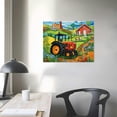 thumbnail image 3 of JRXY Funny Colorful Cute Dinosaur Truck Inspirational Quotes Art Print Humorous Quotes Painting, Dinosaur Wall Art Canvas Poster for Boy Room Nursery Classroom Playroom Decor,  pattern3, 3 of 4