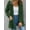 Green, variant on Jacenvly Womens Cardigan Sweaters Long Sleeve Solid Knit Fall Coats For Women Soft Warm Thigh Length Tops Loose Casual Pocket Hooded Jacket Blouse