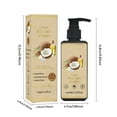 thumbnail image 3 of 3-in-1 Hair Color Shampoo - Natural Black Chestnut Brown/Dark Brown Ammonia-Free Gray Coverage Nourishing And Hair Loss, 3 of 8