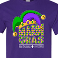 thumbnail image 4 of Inktastic Mardi Gras New Orleans Louisiana Jester Hat T-Shirt, 4 of 5