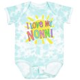 thumbnail image 3 of Inktastic I Love My Nonni Sun and Rainbow Letters Boys or Girls Baby Bodysuit, 3 of 5