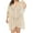 Beige, variant on Swimsuit Cover Up Women Plus Size Beach Dress Hollow Out Crochet Swim Bikini Bathing Suit Coverups