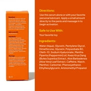 Hello Cake Stim for Him Arousal Serum for Men, Stimulates Waming, Cooling, Tingling Sensations, 0.5 fl oz