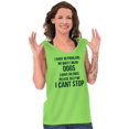 thumbnail image 3 of Have 99 Problems Mean Dogs Pet Lover Tank Top Tee Shirt Women Brisco Brands S, 3 of 6