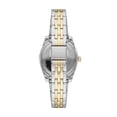 thumbnail image 2 of Fossil Scarlette Mini Reloj de cuarzo de acero inoxidable con tres manecillas para mujer Color: Oro/Plata (Modelo: ES4949), 2 of 5
