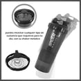 thumbnail image 2 of Vaso Deportivo Shaker Mezclador Proteínas Spider Negro Genérica Spider Negro, 2 of 3