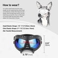 thumbnail image 3 of Gafas para Perro PETLESO para Razas Medianas con Lentes Azules, 3 of 8