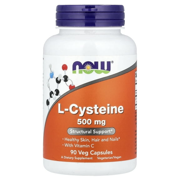 NOW Foods L-Cysteine, 90 Veg Capsules