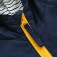 thumbnail image 6 of Mercatoo Toddler Boys Windbreaker Rain Jacket Outerwear Kids Lightweight Zip Hooded Jacket Baby Toddler Windbreaker Jacket Boy, 6 of 9