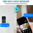 thumbnail image 3 of Smart Wireless WiFi Video Doorbell Phone Camera Door Bell Ring Intercom Security, 3 of 7