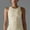 Beige, variant on Aloohaidyvio Ribbed Tank Tops for Women High Neck Yoga Workout Sleeveless Top Casual Going Out Fitted Tanks Shirts